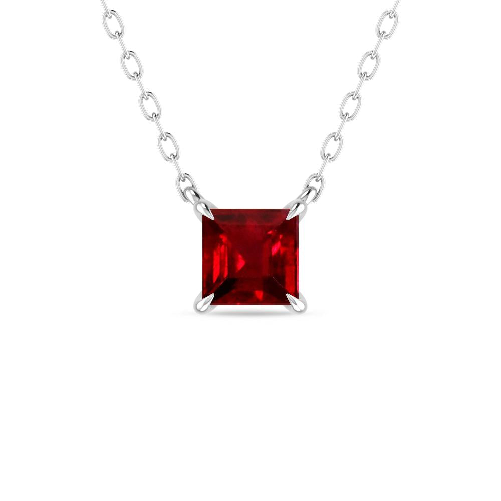 White Gold - Ruby