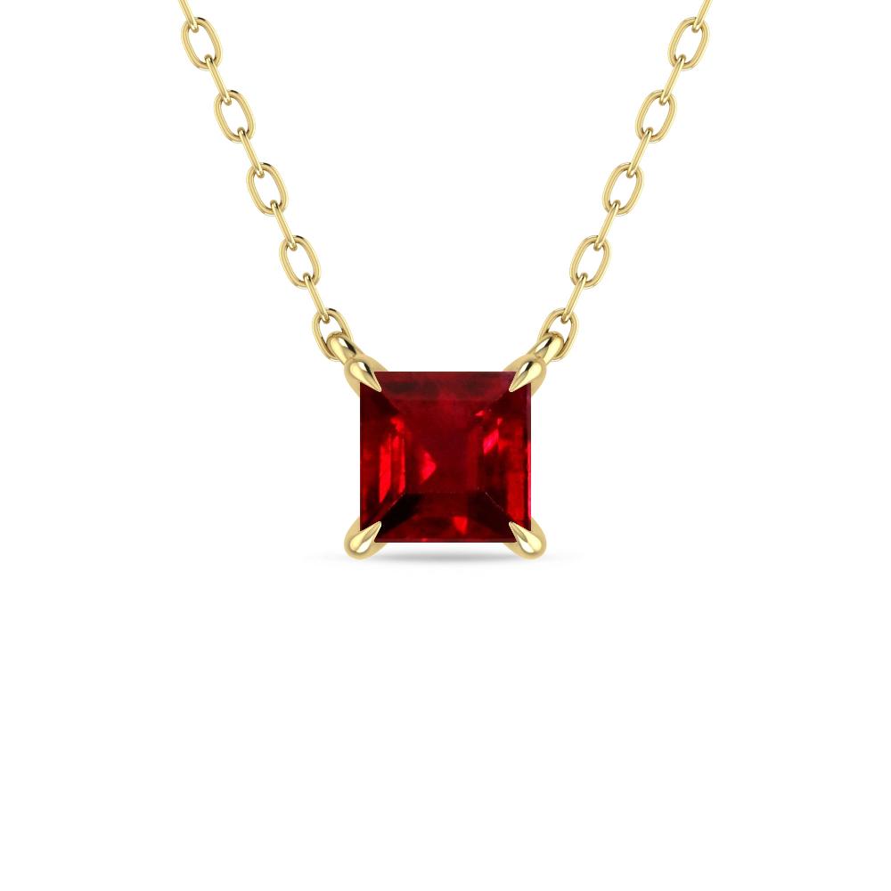 Yellow Gold - Ruby