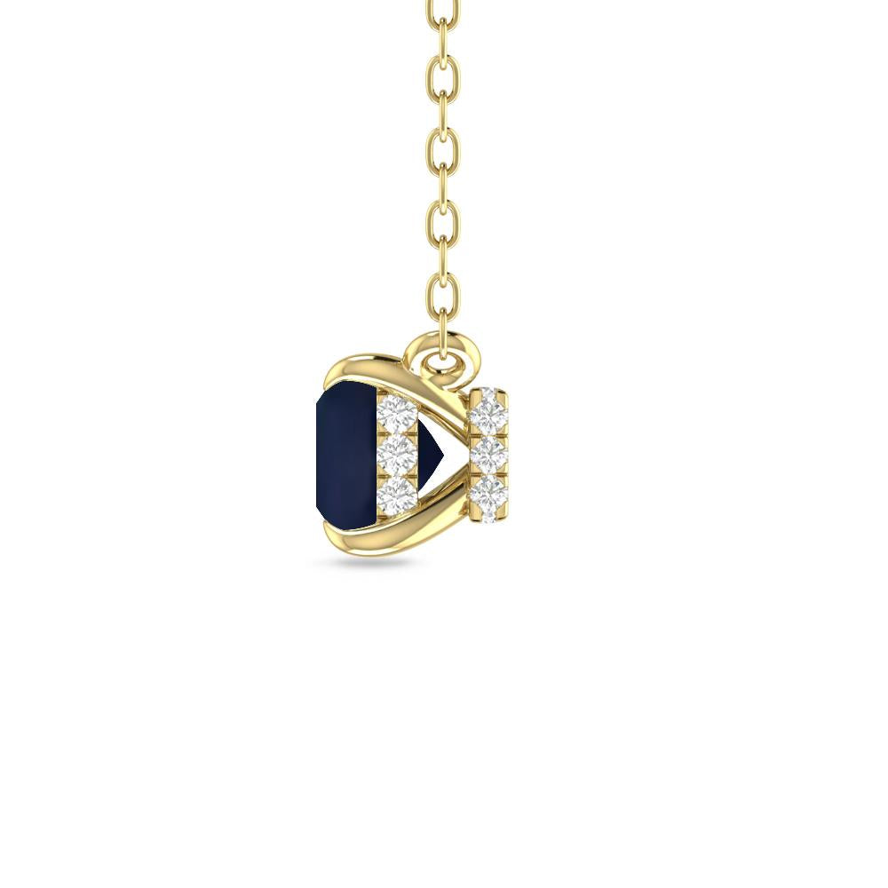 Yellow Gold - Sapphire