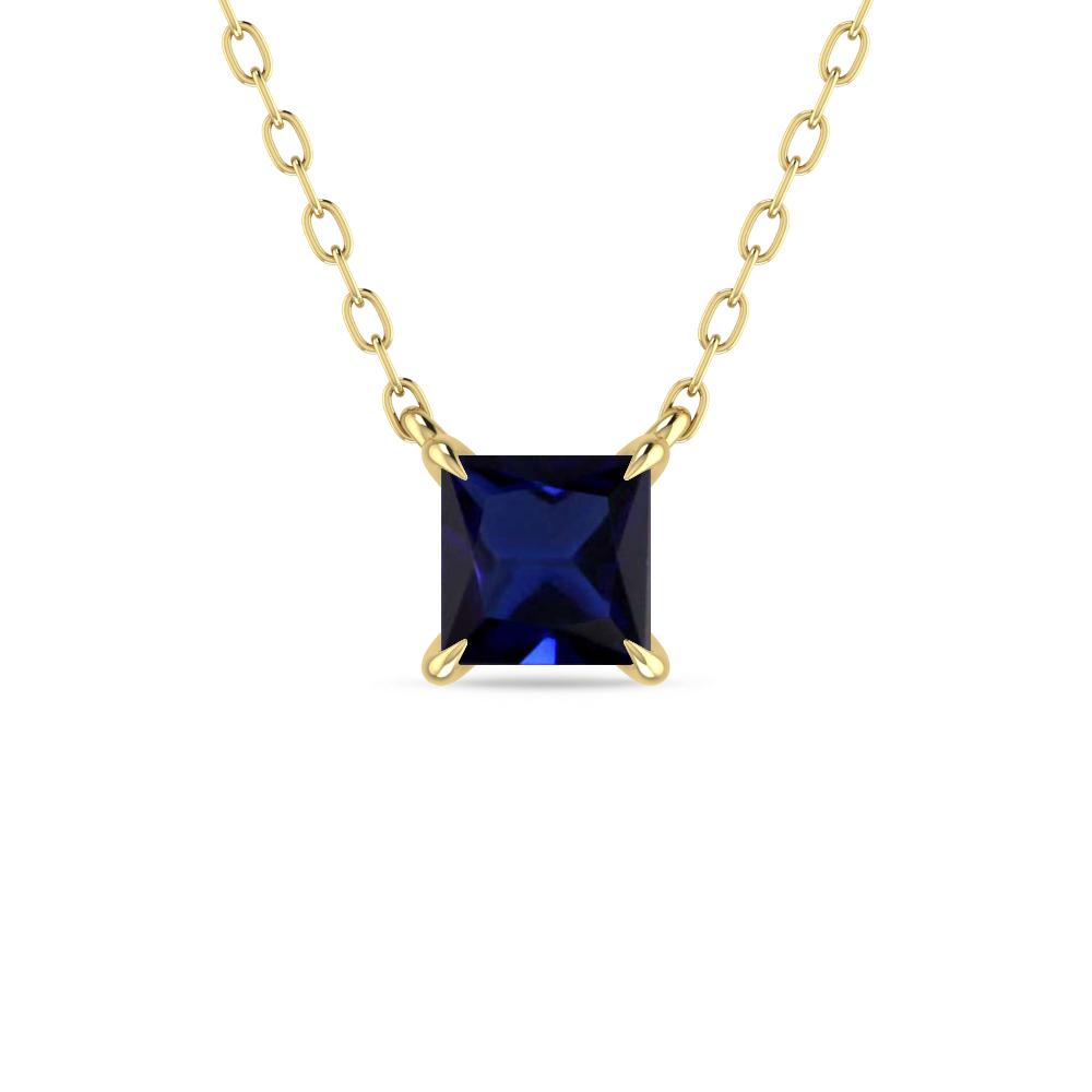 Yellow Gold - Sapphire