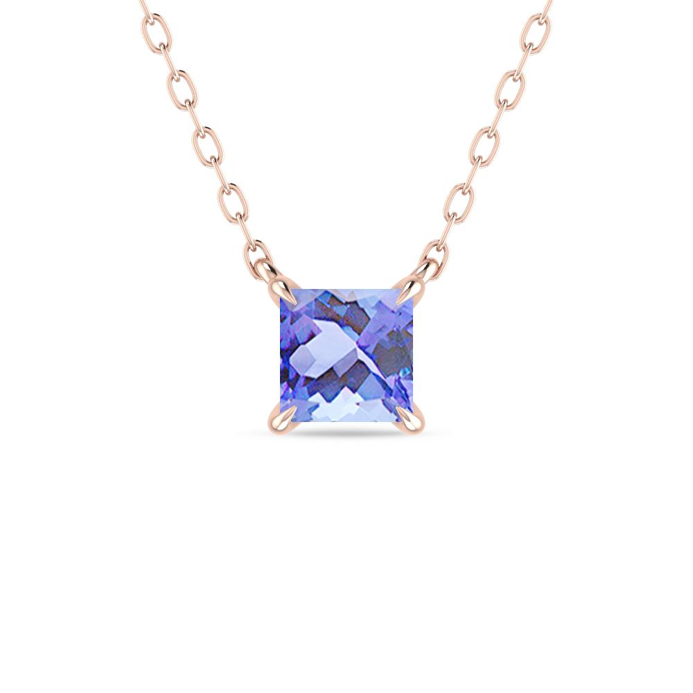 Rose Gold - Tanzanite