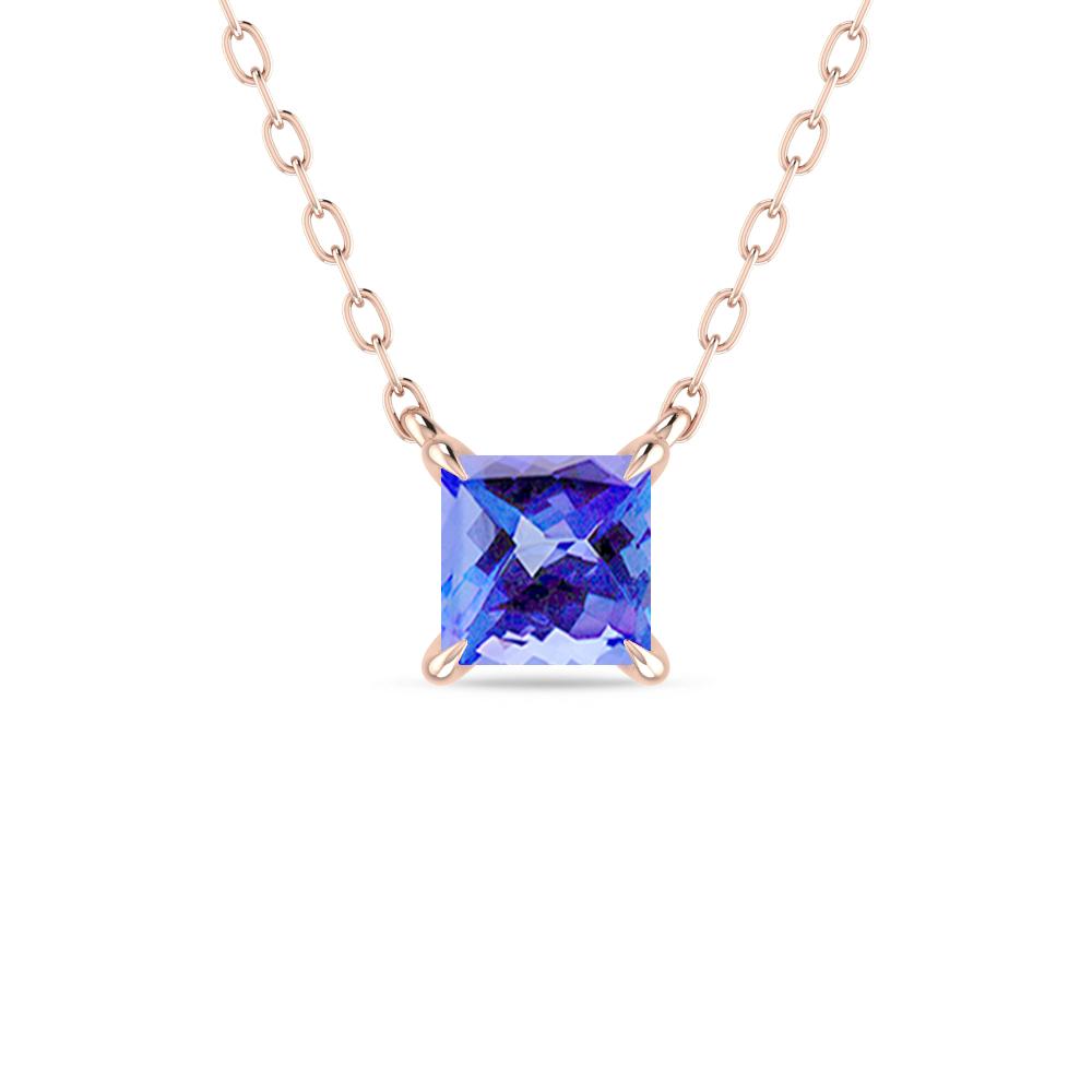 Rose Gold - Tanzanite