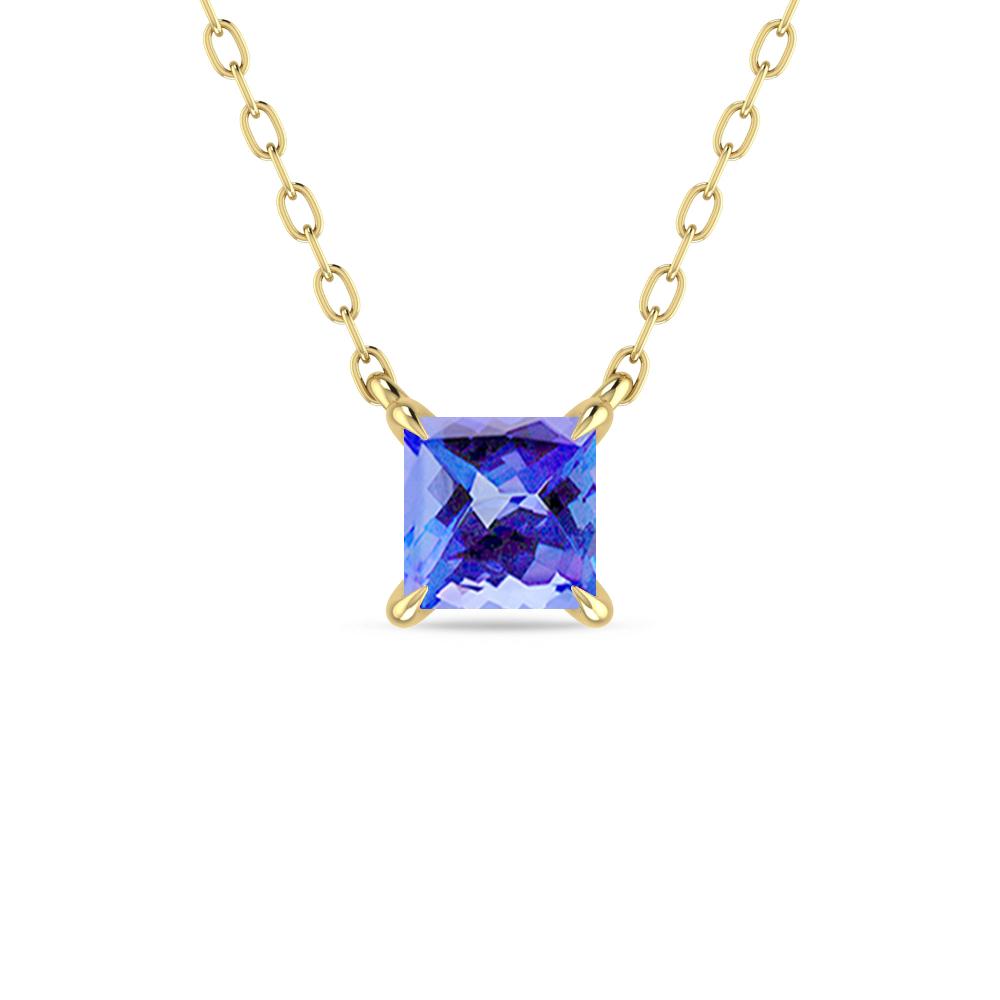 Yellow Gold - Tanzanite