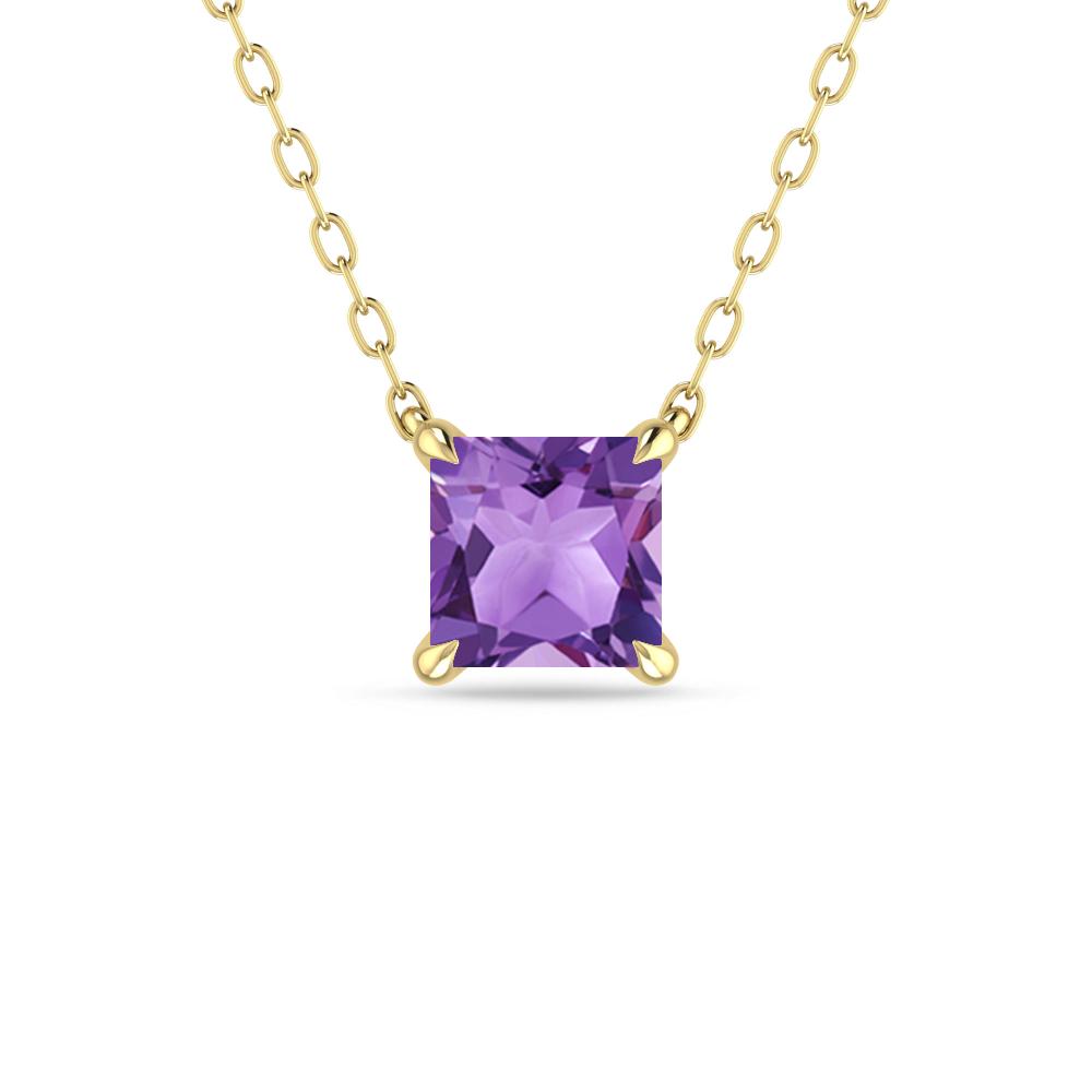 Yellow Gold - Amethyst