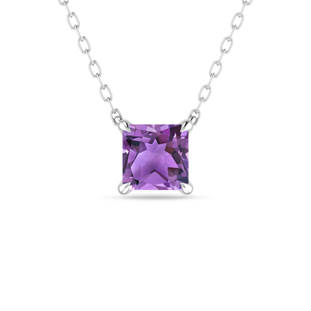 White Gold - Amethyst