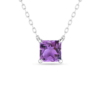 White Gold - Amethyst