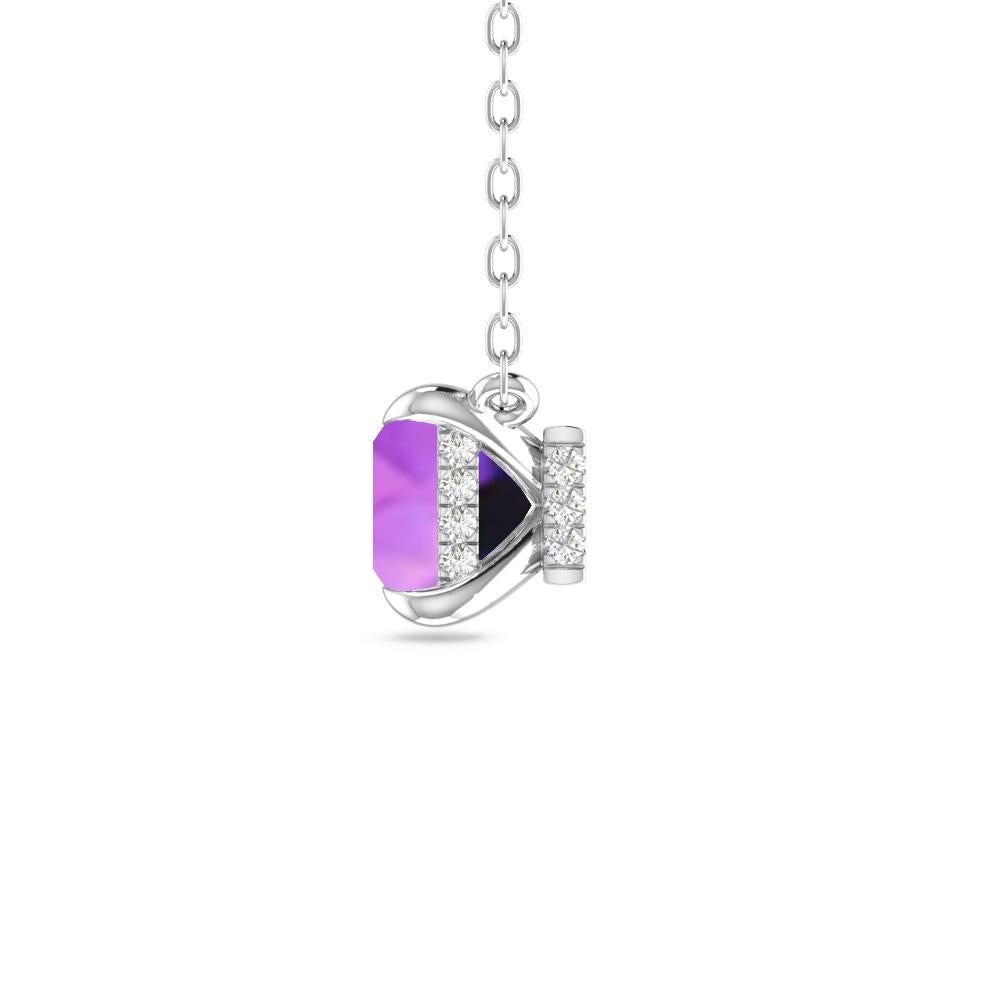 White Gold - Amethyst