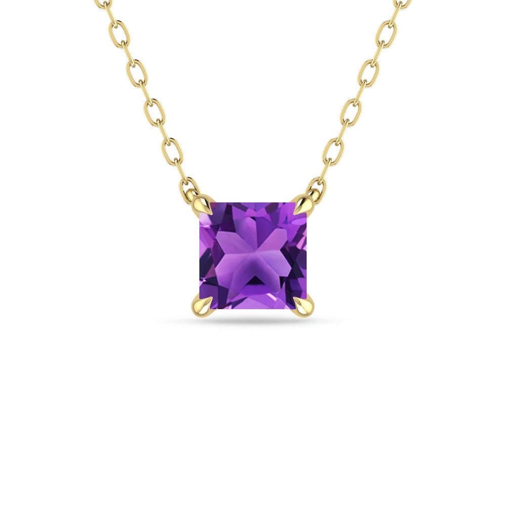 Yellow Gold - Amethyst