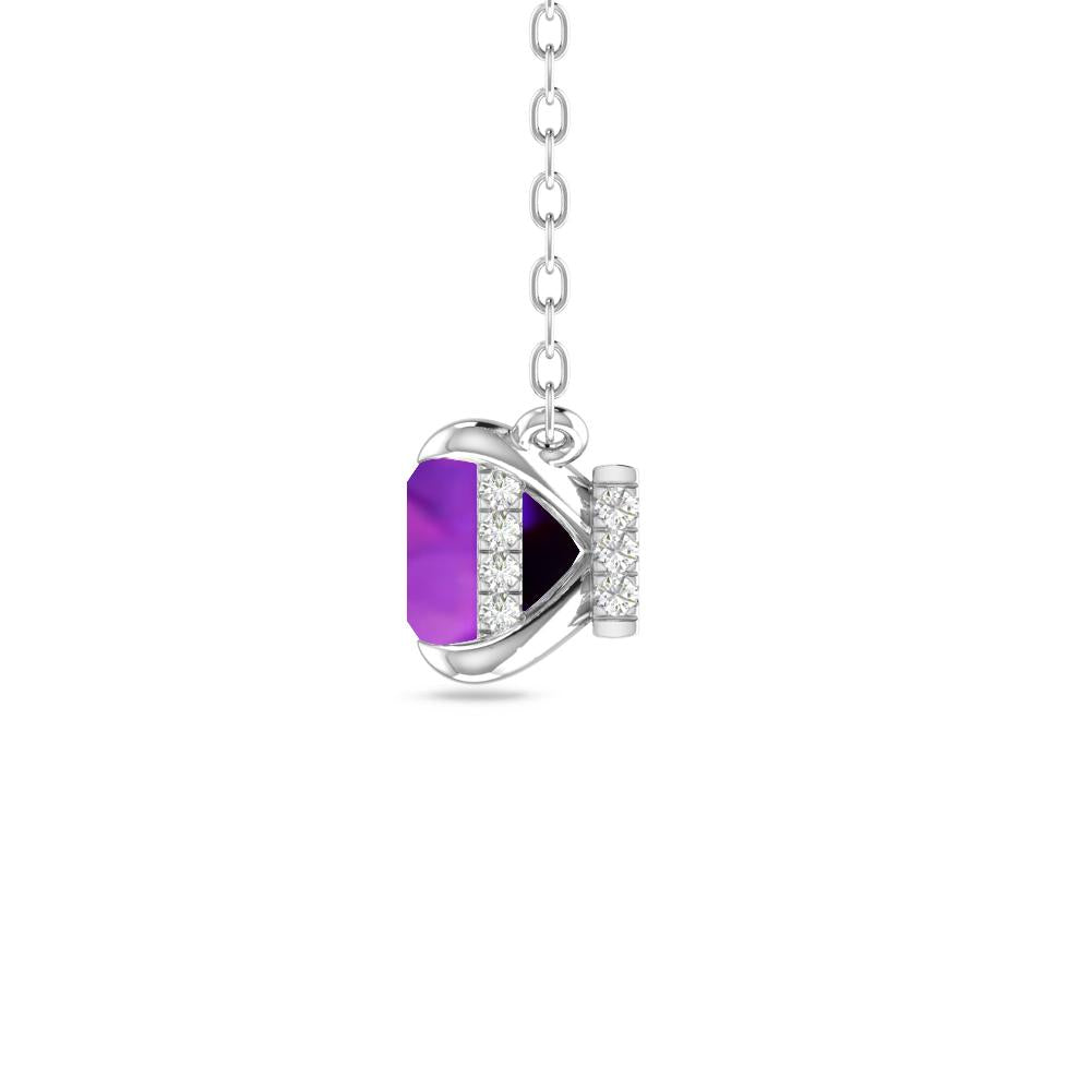 White Gold - Amethyst