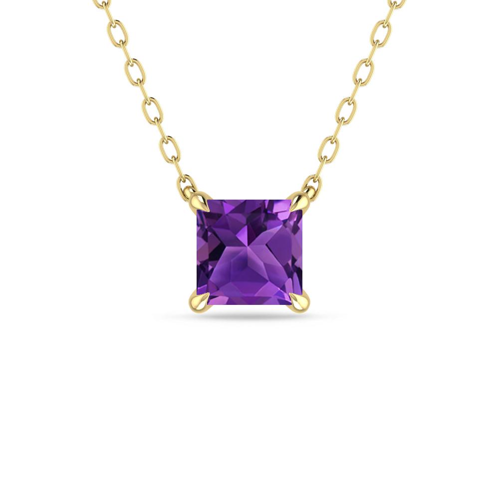 Yellow Gold - Amethyst