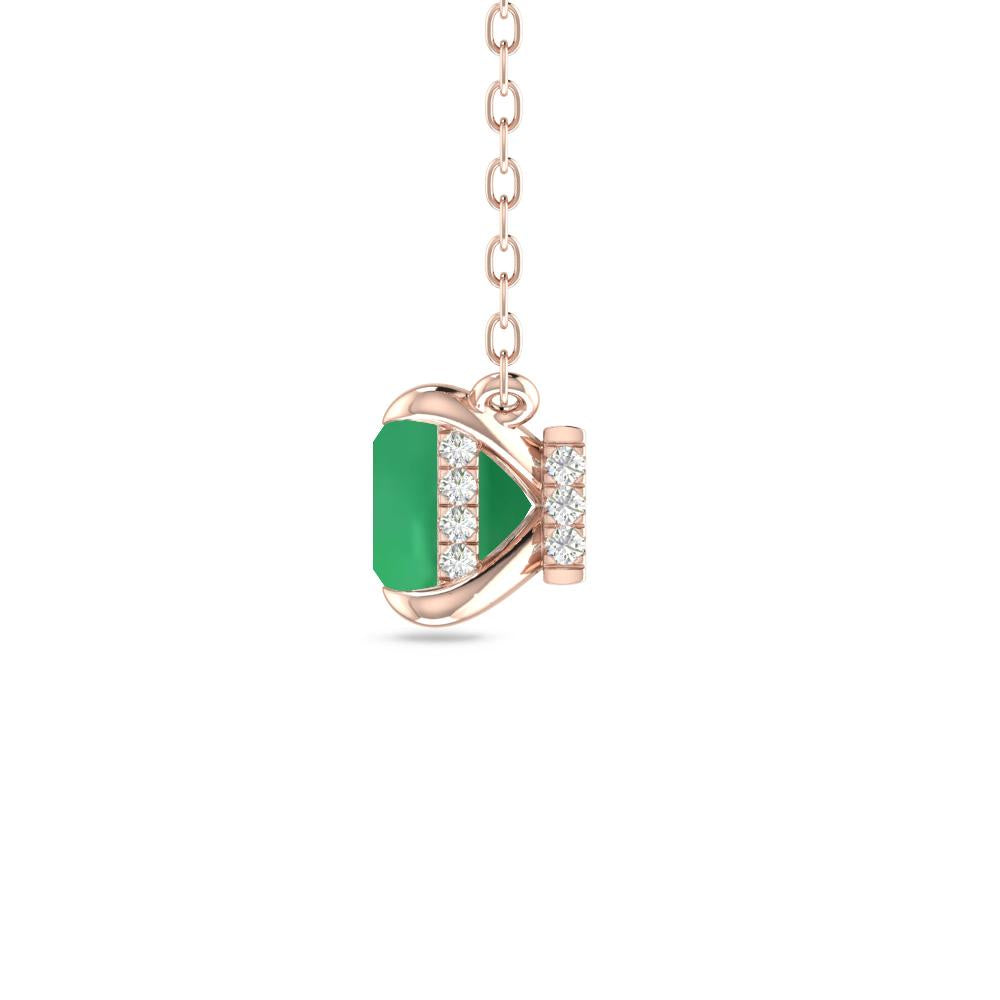 Rose Gold - Emerald