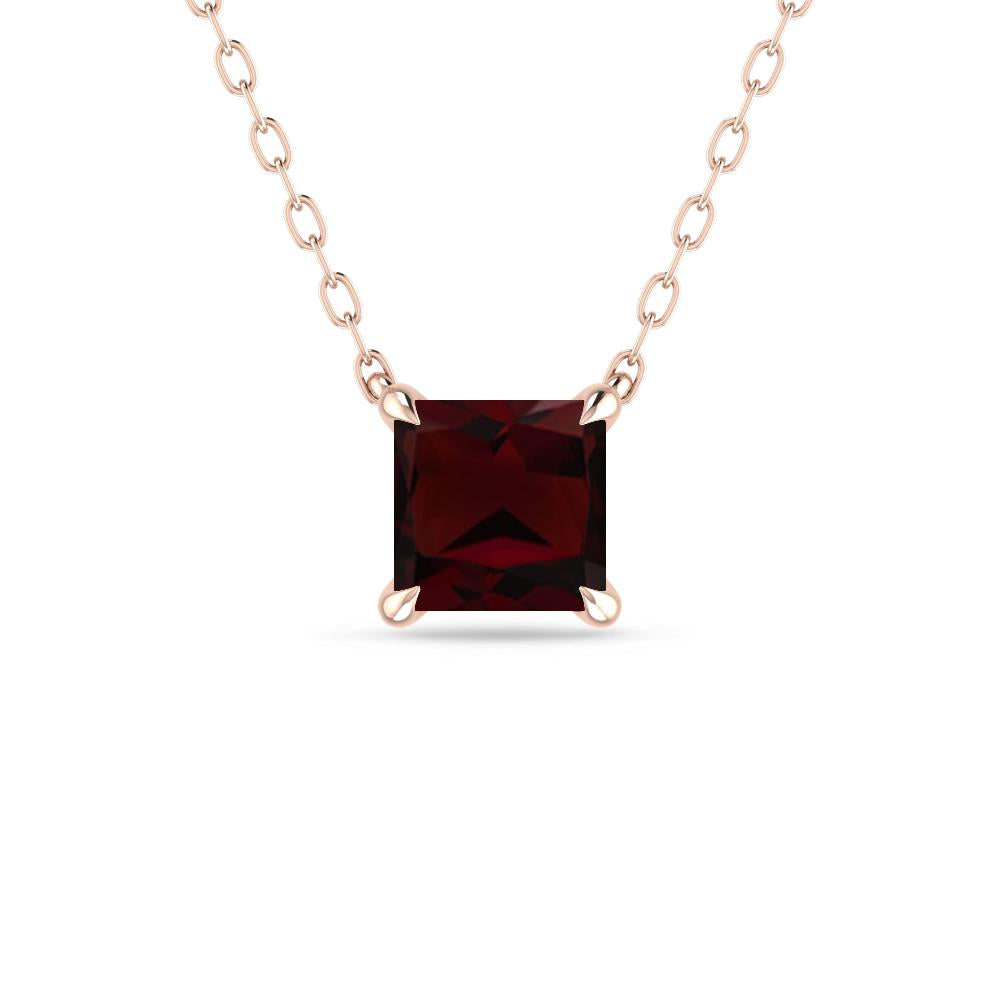 Rose Gold - Garnet