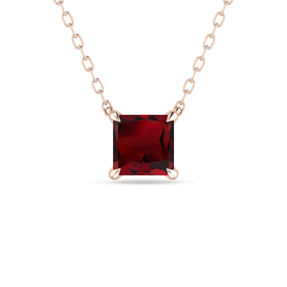 Rose Gold - Garnet