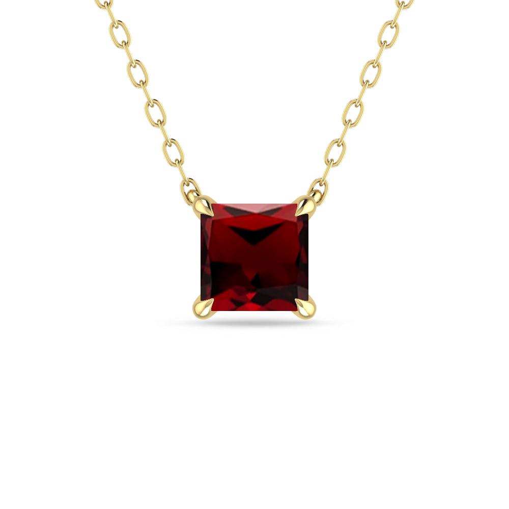 Yellow Gold - Garnet