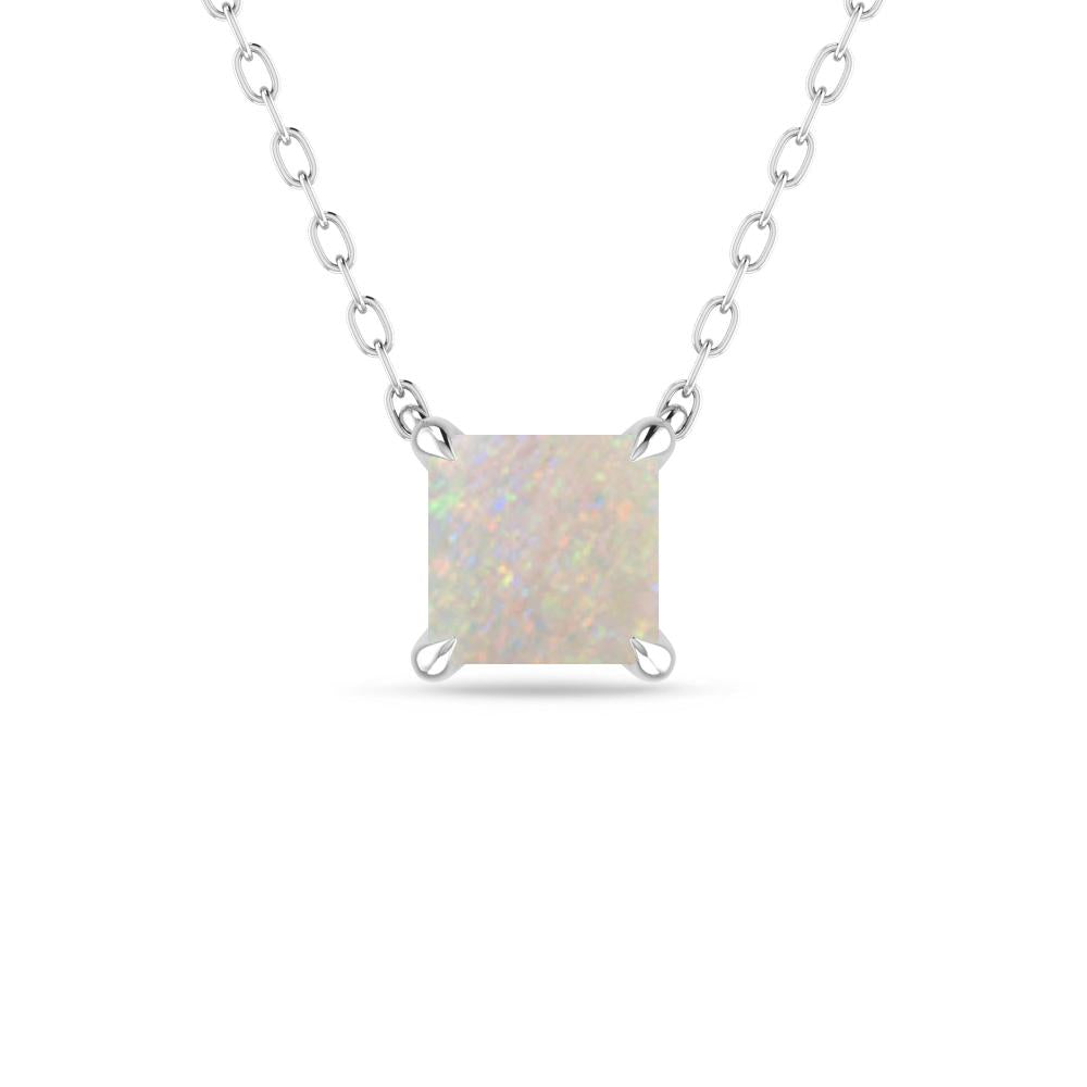 White Gold - Opal