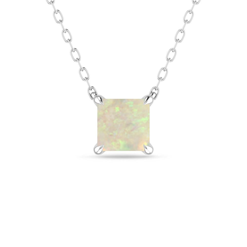 White Gold - Opal