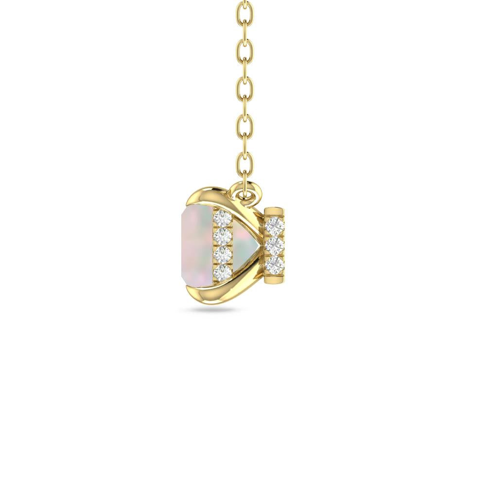 Yellow Gold - Opal