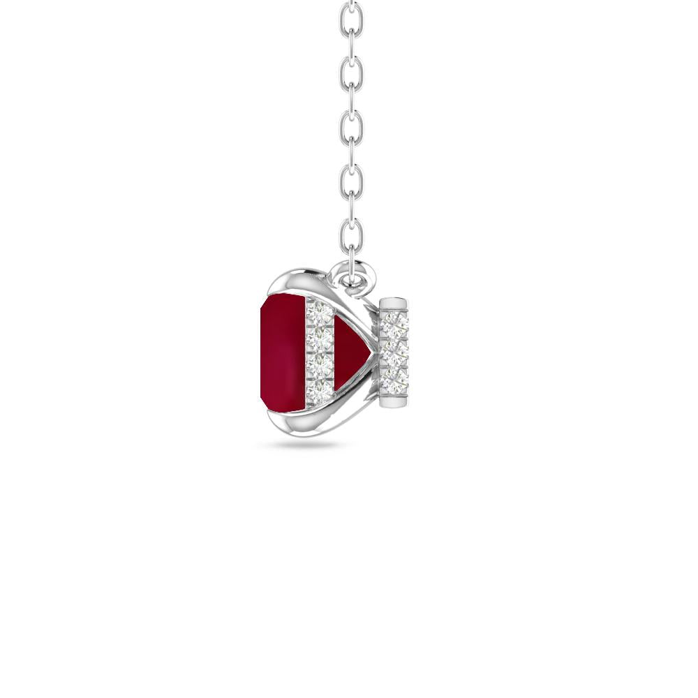 White Gold - Ruby