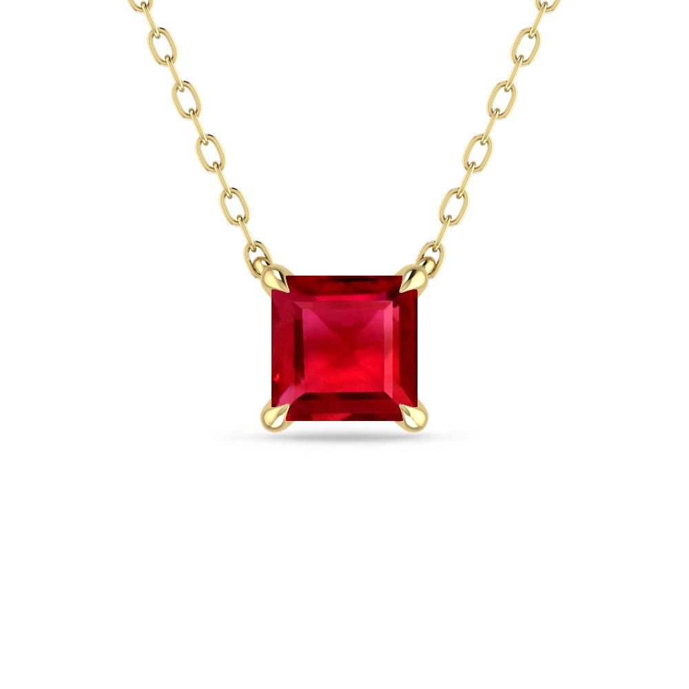 Yellow Gold - Ruby