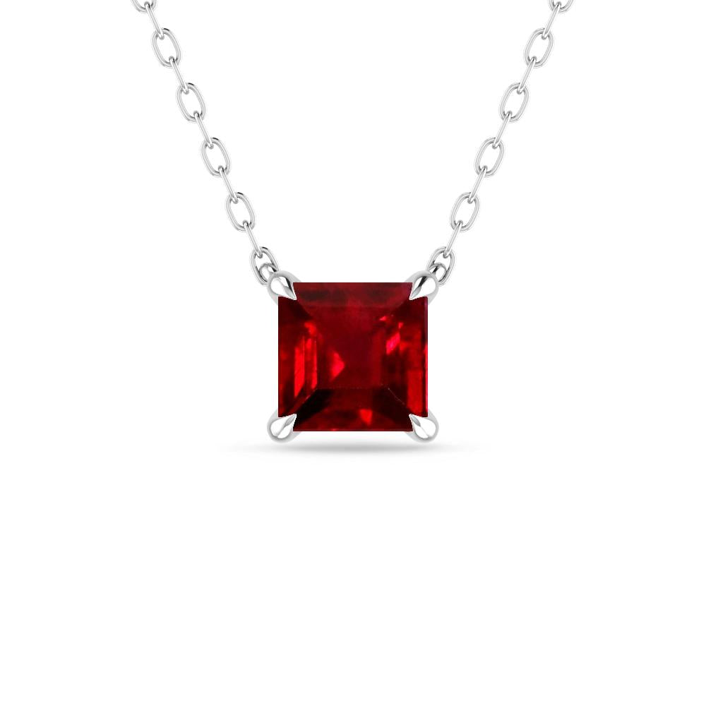 White Gold - Ruby