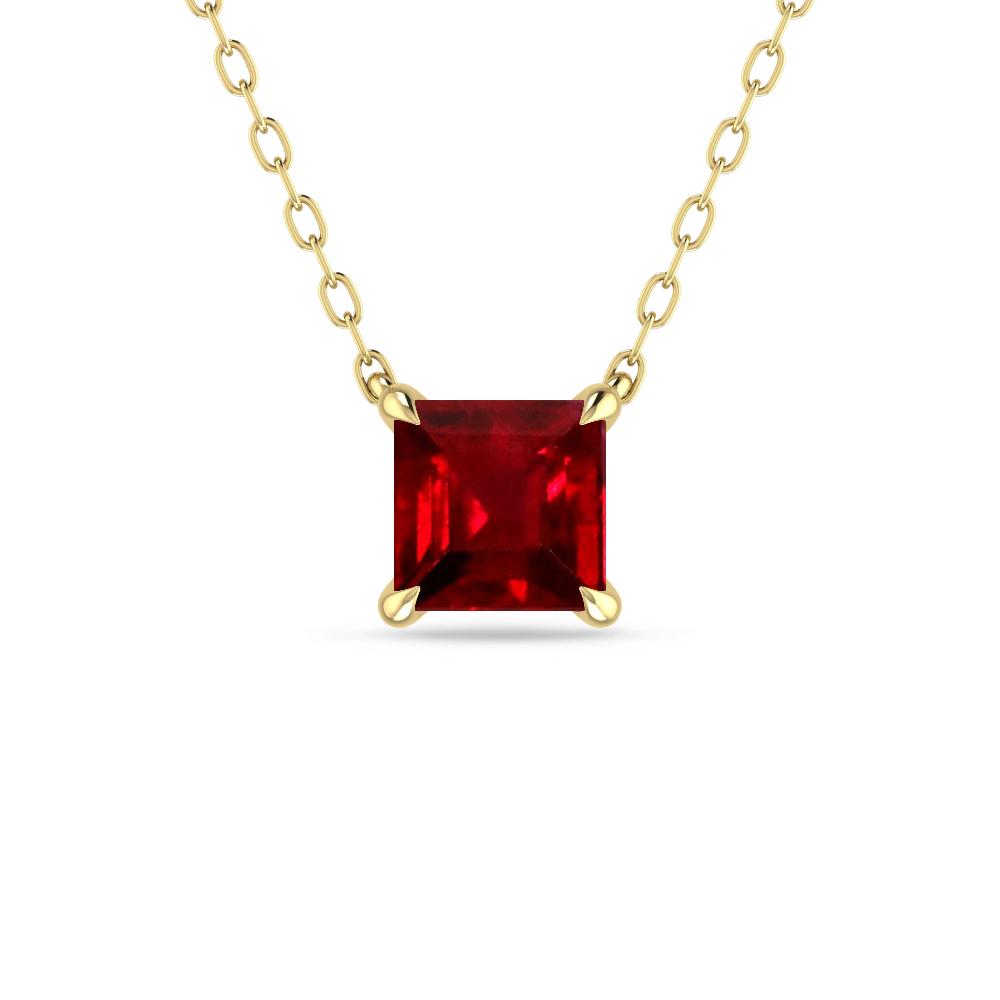 Yellow Gold - Ruby