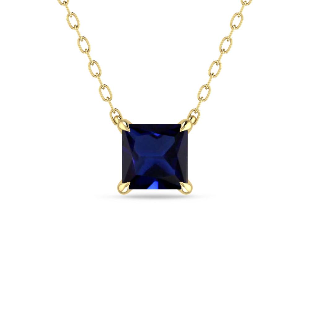 Yellow Gold - Sapphire