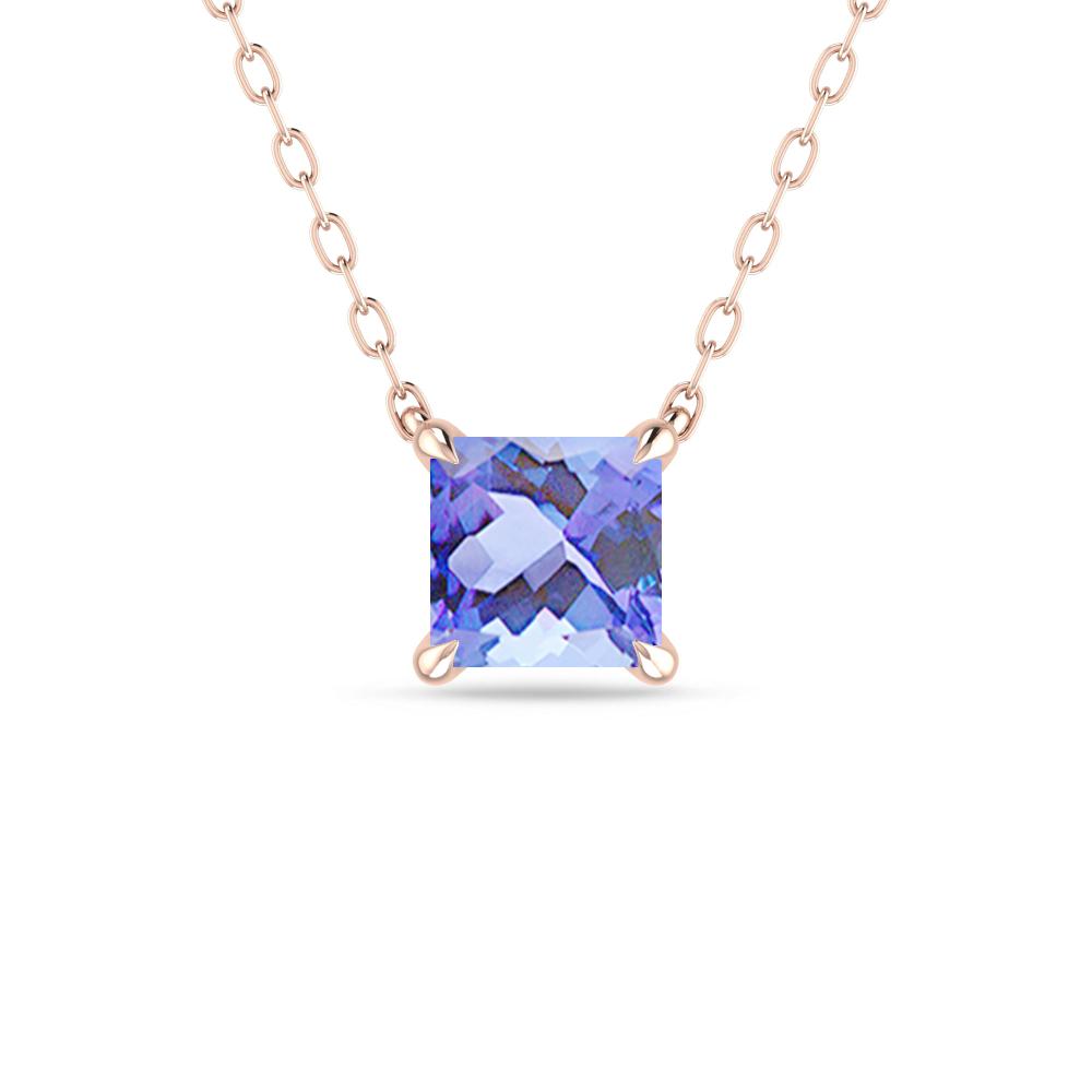 Rose Gold - Tanzanite