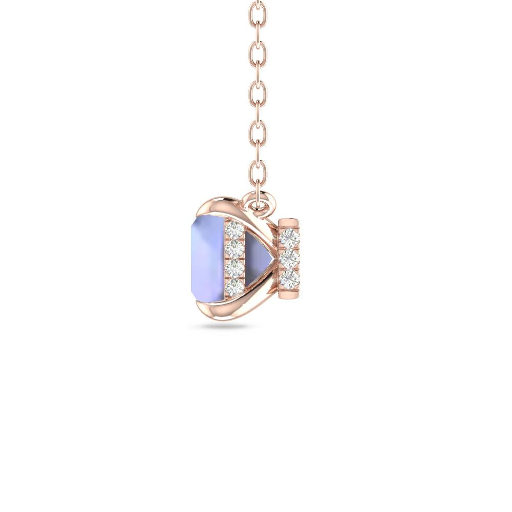 Rose Gold - Tanzanite