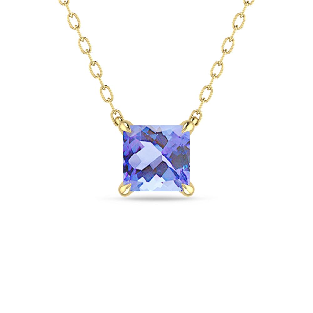 Yellow Gold - Tanzanite