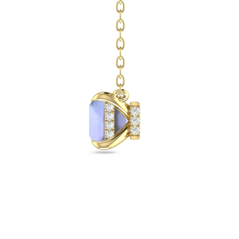 Yellow Gold - Tanzanite