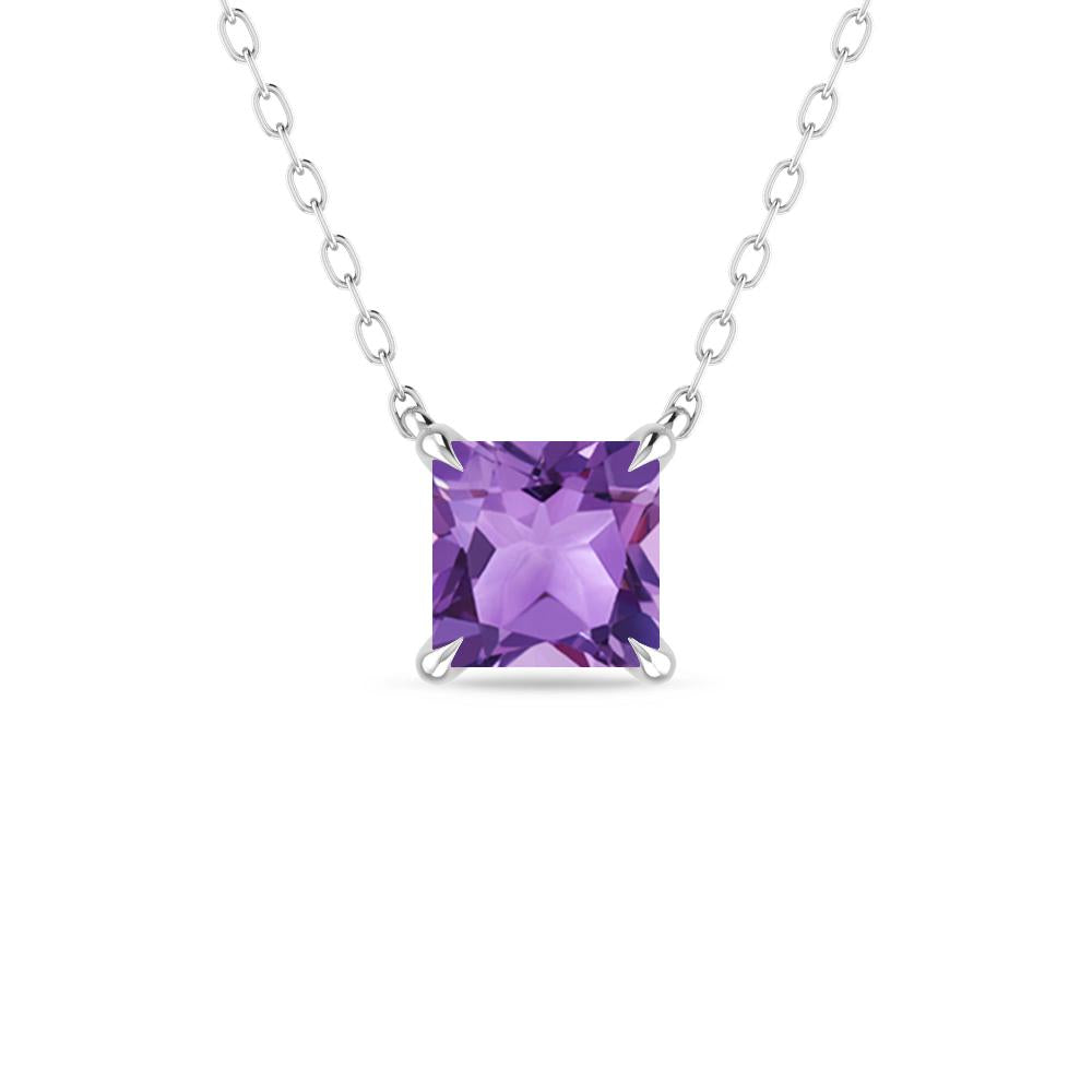 White Gold - Amethyst