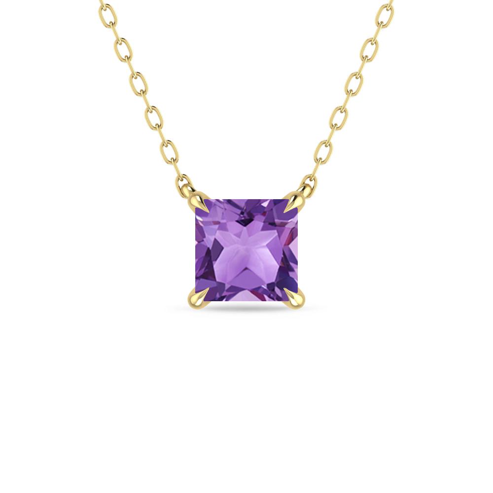 Yellow Gold - Amethyst