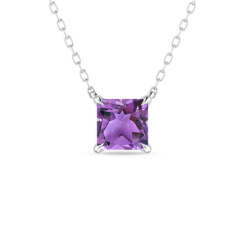 White Gold - Amethyst