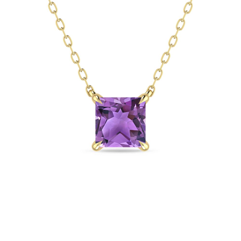 Yellow Gold - Amethyst