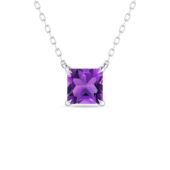 White Gold - Amethyst