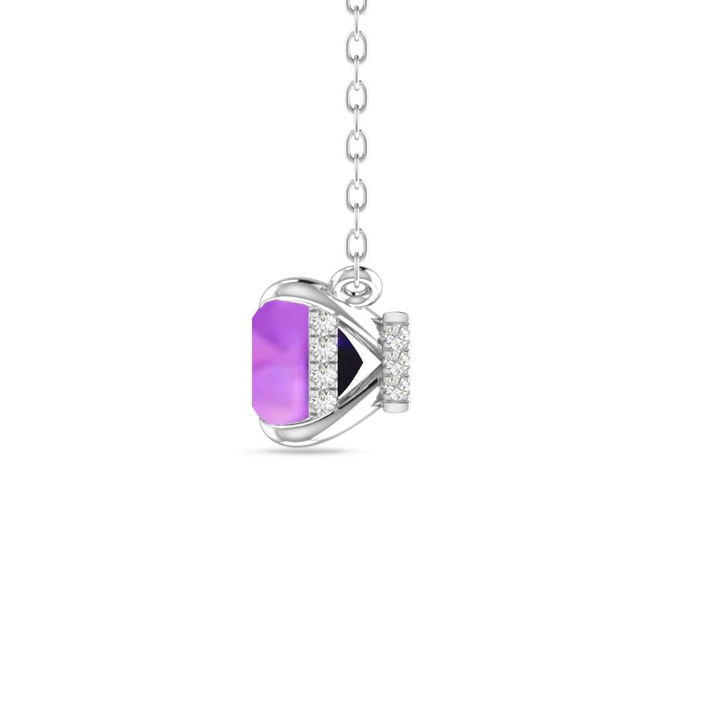 White Gold - Amethyst