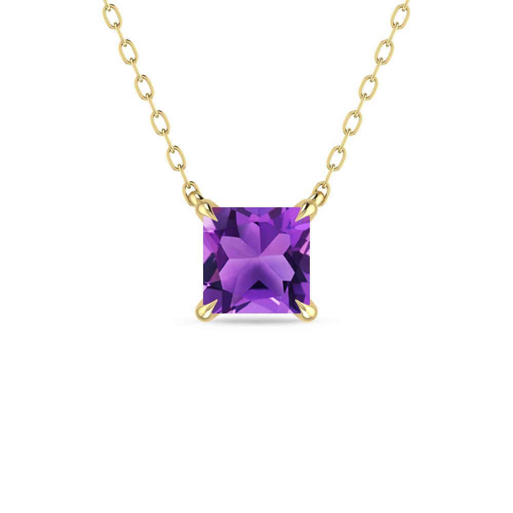 Yellow Gold - Amethyst