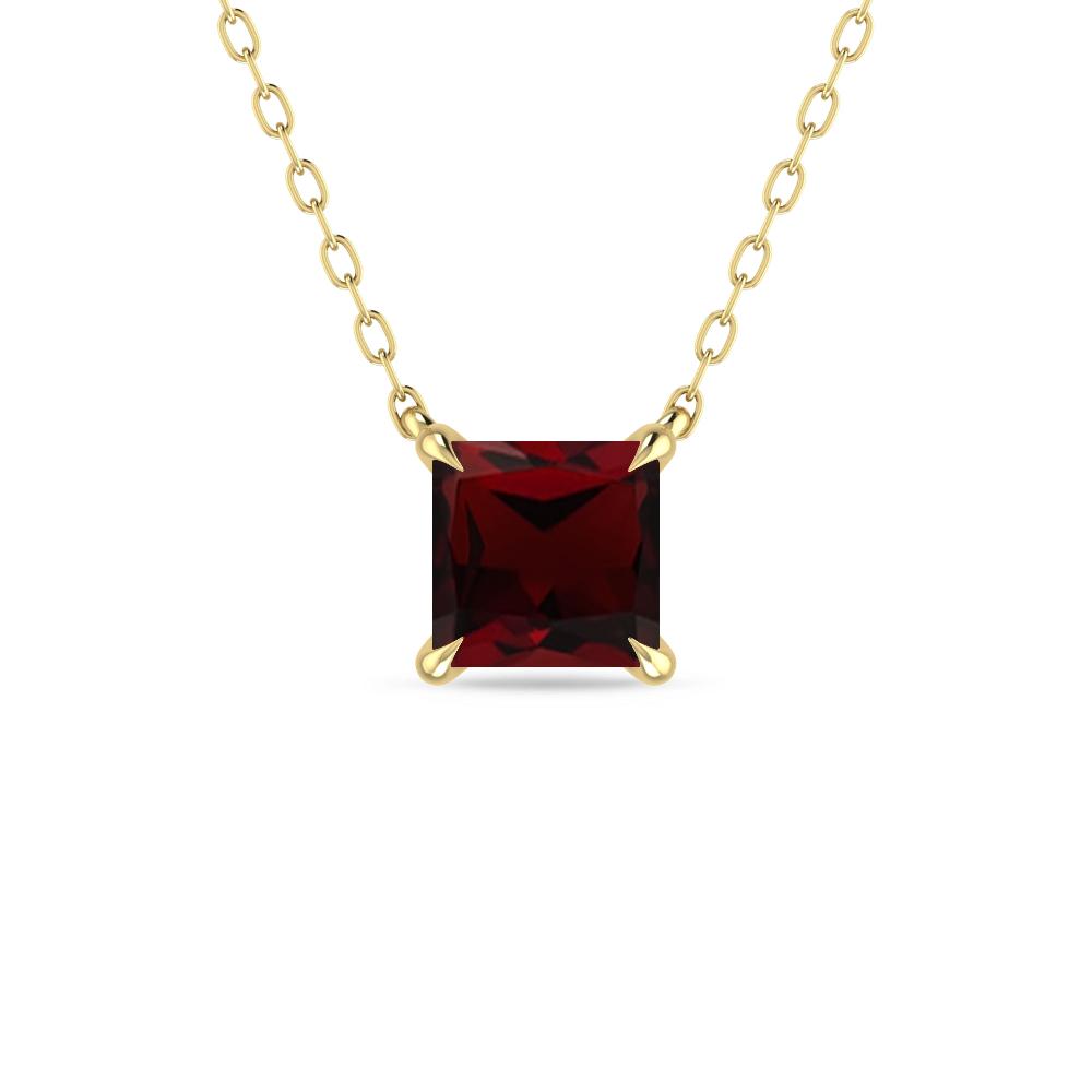 Yellow Gold - Garnet