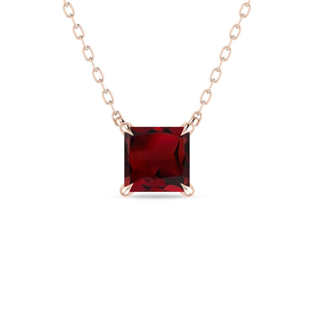 Rose Gold - Garnet