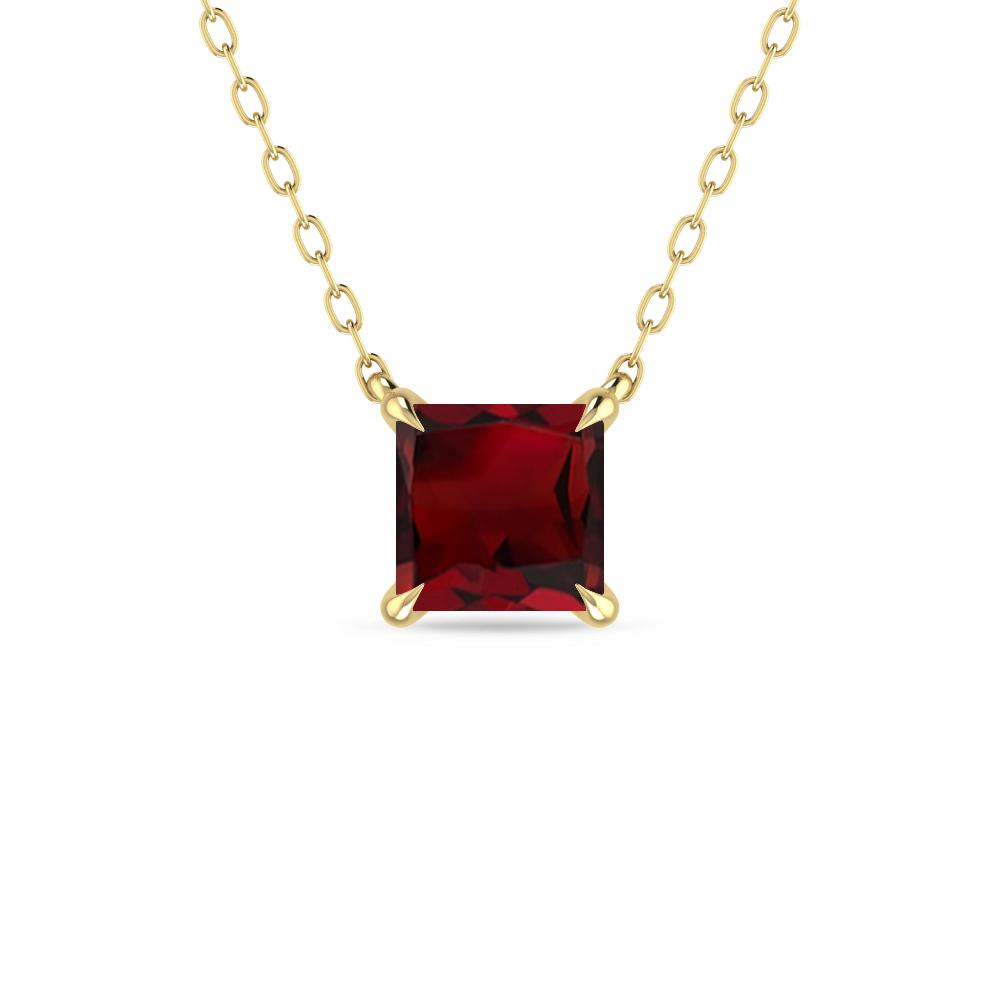 Yellow Gold - Garnet