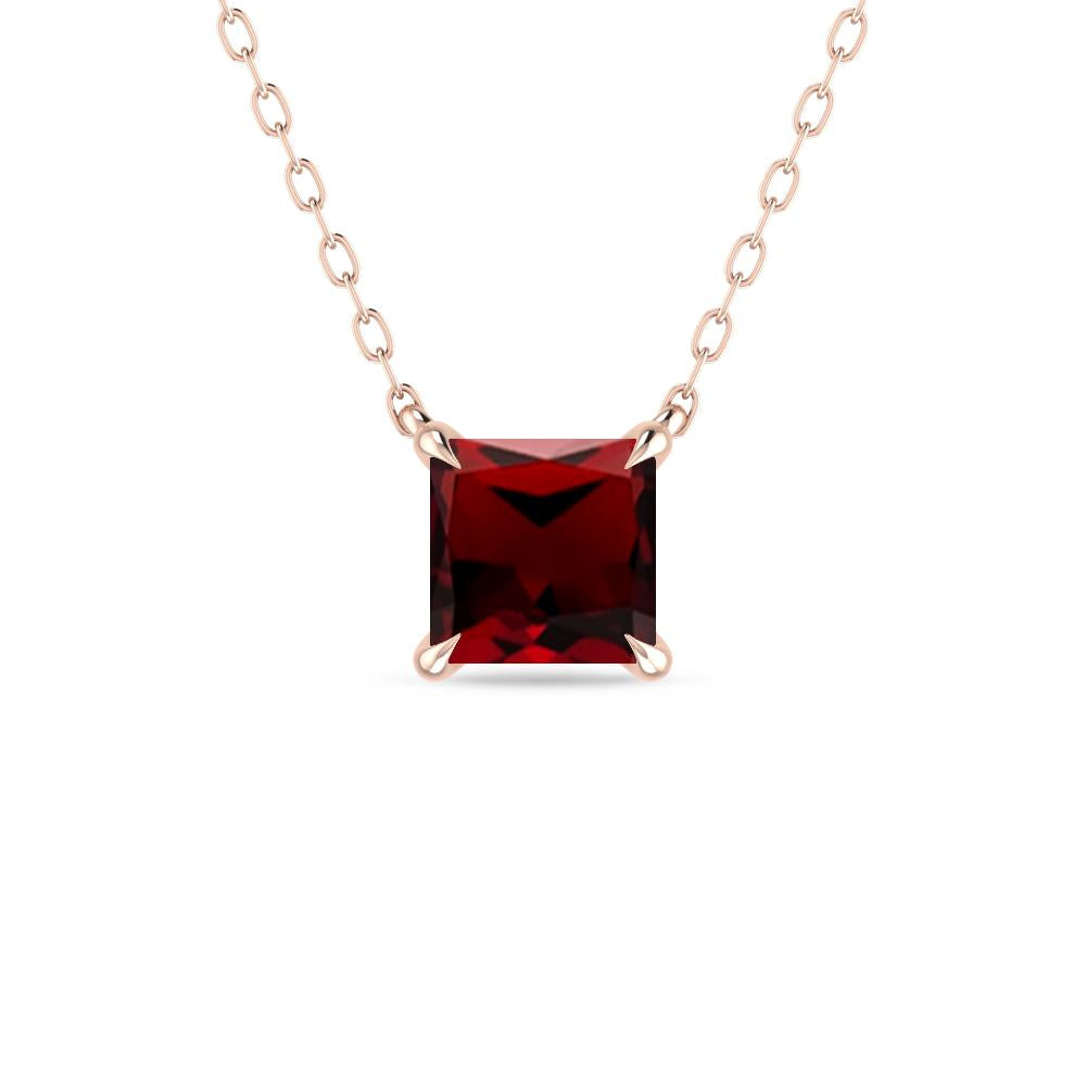 Rose Gold - Garnet