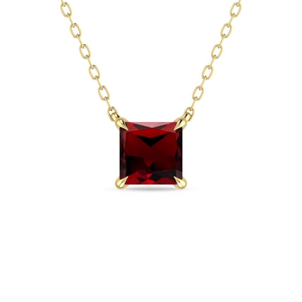 Yellow Gold - Garnet