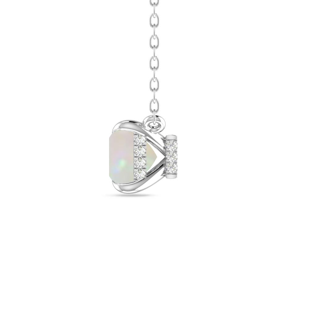 White Gold - Opal