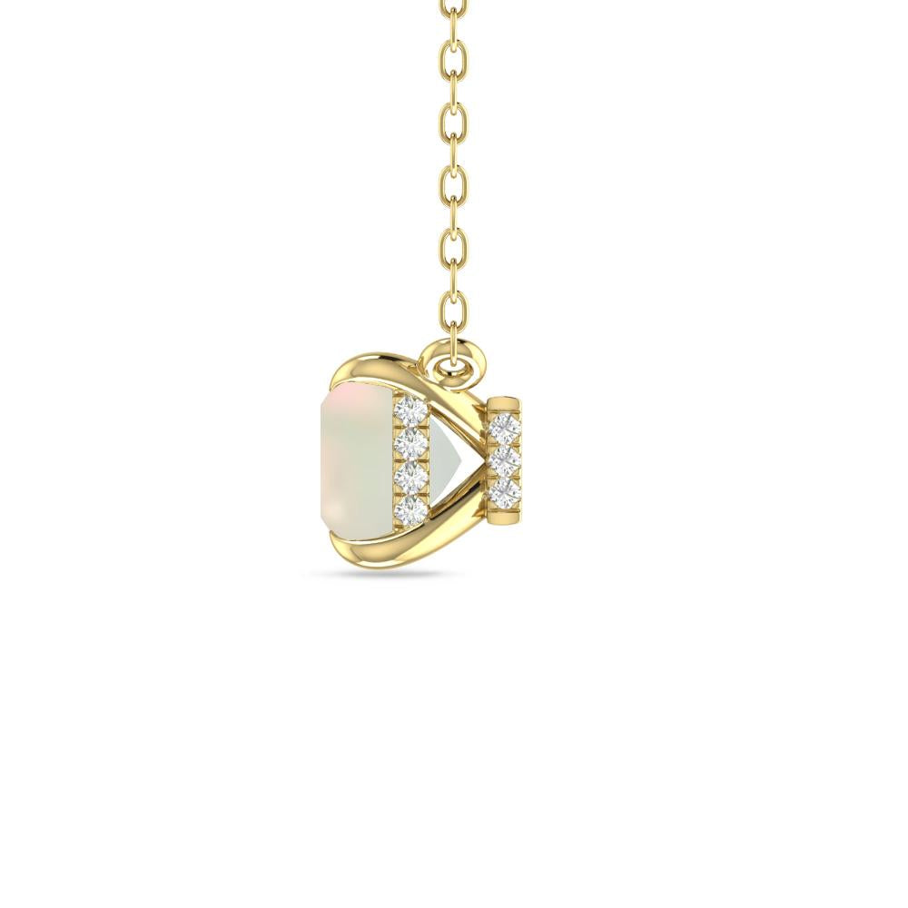 Yellow Gold - Opal