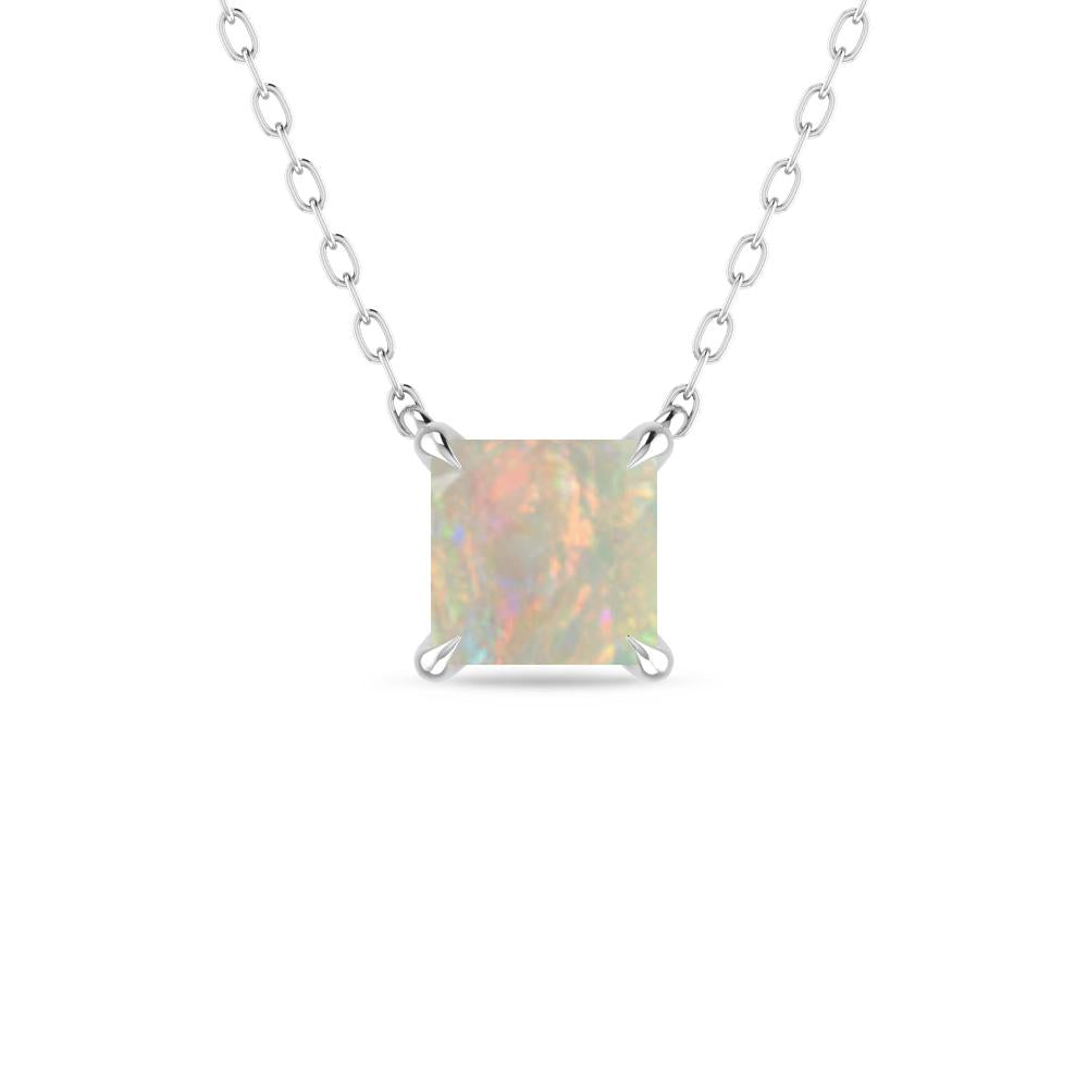 White Gold - Opal