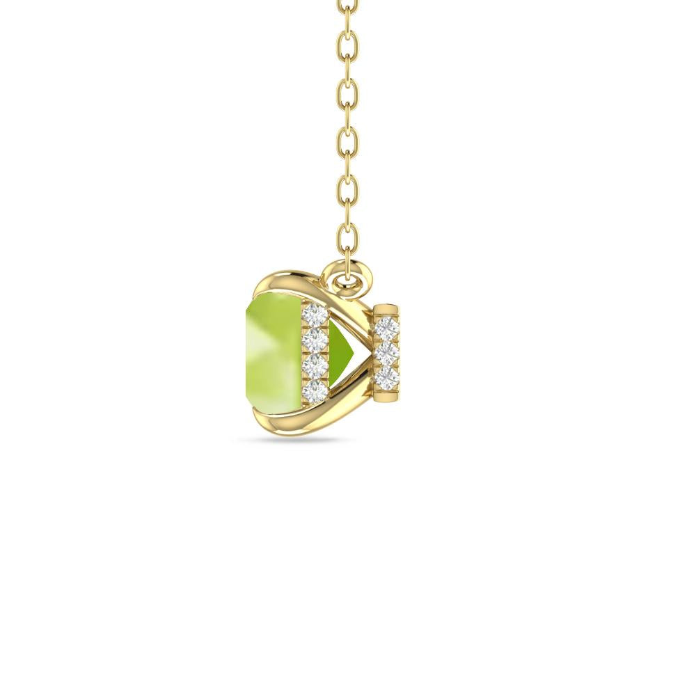 Yellow Gold - Peridot