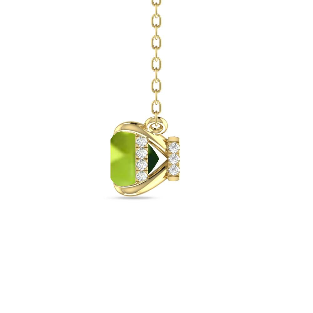 Yellow Gold - Peridot