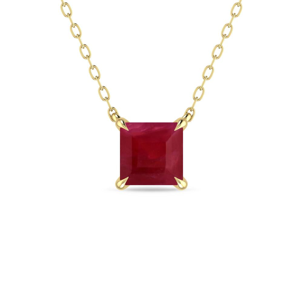 Yellow Gold - Ruby