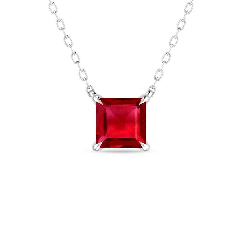 White Gold - Ruby