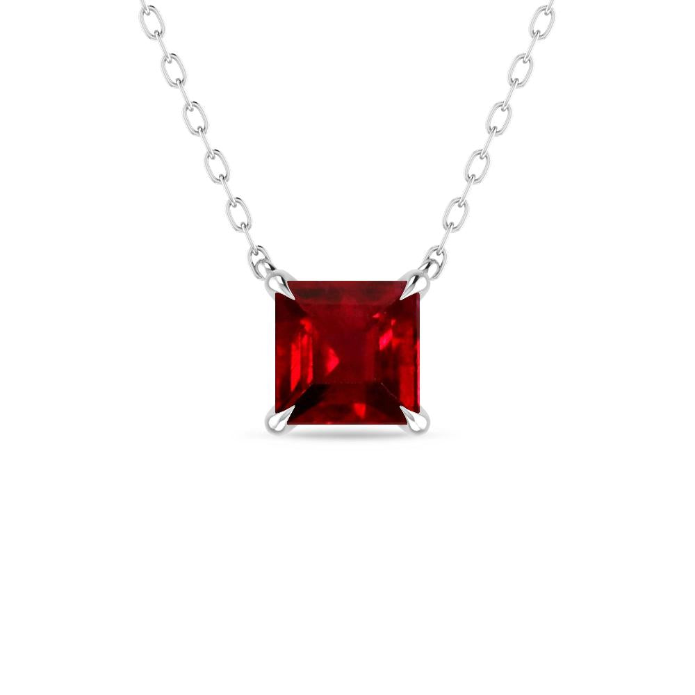 White Gold - Ruby